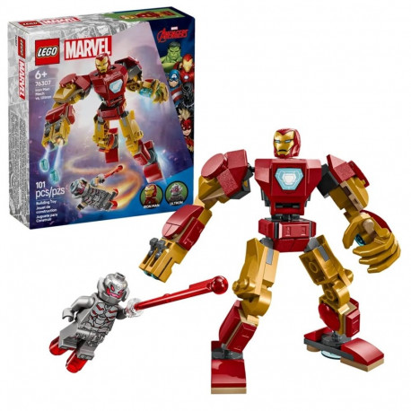 Toy Set - LEGO SUPER HEROES 76307 with 101 elements and 2 minifigures, suitable for ages 6 and up.