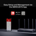 Wireless Router - Mercusys BE9300 Tri-Band Wi-Fi 7 9300 Mbit/s