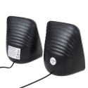 Computer Speakers - Audiocore Ac835 2.0 Stereo Speakers With LED Backl