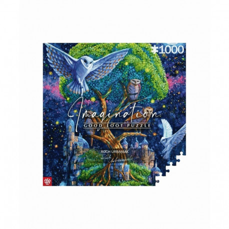 Puzzle - Good Loot Imagination 1000 Pieces Roch Urbaniak Owl Island
