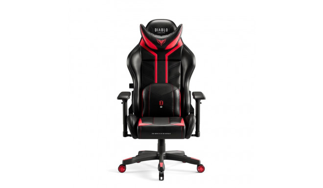 Gaming Chair - Diablo X-Ray 2.0 Ergonomic, 4D Armrests, Max 140 kg, Black, Red