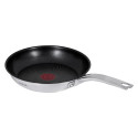 Frying Pan - Tefal Intuition 24 cm Stainless Steel Non-Stick Oven-Proof Dishwasher Safe