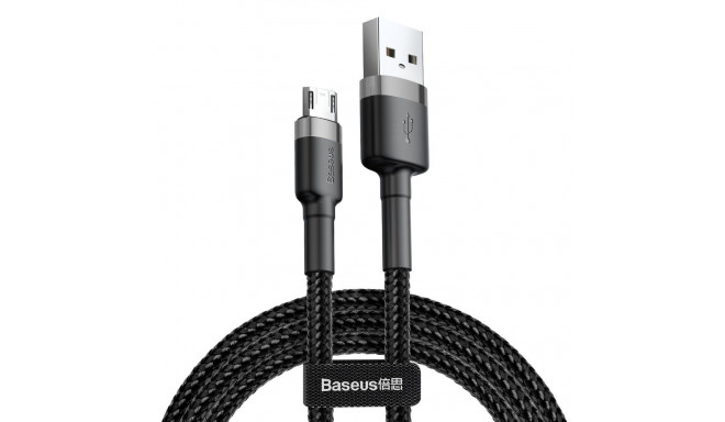 USB Cable - Baseus CAMKLF-AG1 0.5 m USB A Micro-USB B 2.4 A Black