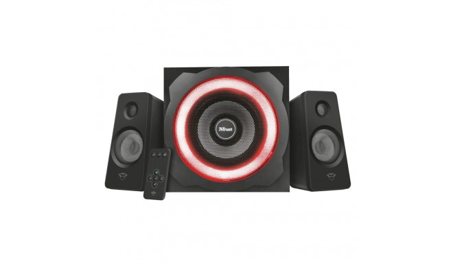 Speaker Set - Trust GXT 629 Tytan 2.1 Channels 60 W Remote Control Subwoofer Black