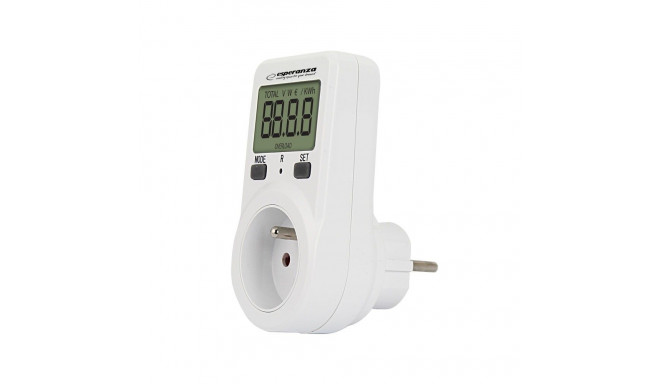 Power Meter - Esperanza Ela102, White