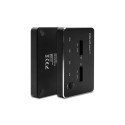 Docking Station - Qoltec 50310 2x M.2 SATA USB Type C Black