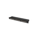 Networking Equipment - Lanberg PPSA-1024-B 1U Patch Panel 24 Ports Cat6a