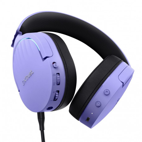 Gaming Headset - Trust GXT 491P FAYZO Wired & Wireless USB Type-A Bluetooth with Detachable Micropho