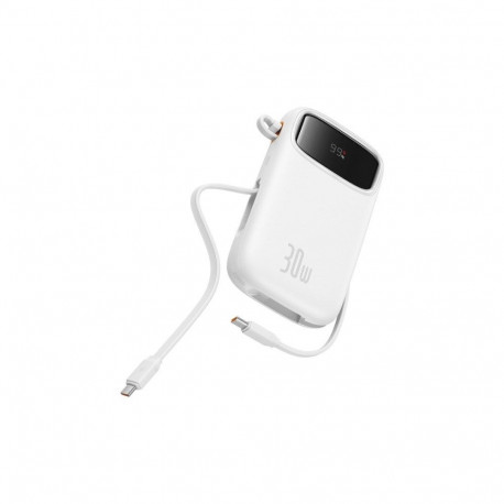 Power Bank - Baseus QPow2 20000 mAh 30W Fast Charge USB Type-A/C White