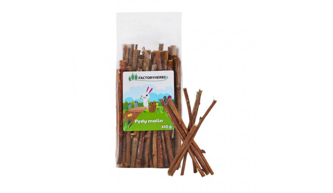 Pet Treat - Raspberry Shoots for Rodents and Rabbits 150g