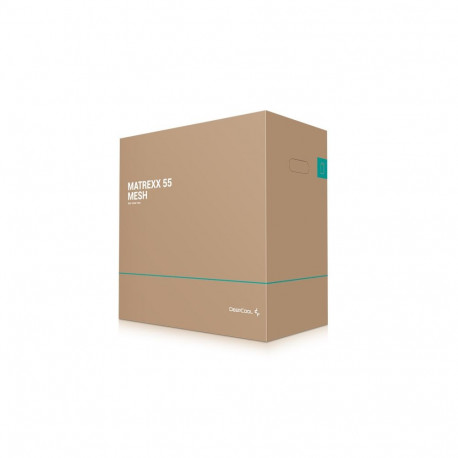 Midi Tower - Deepcool Matrexx 55 Mesh Argb 4f, Black