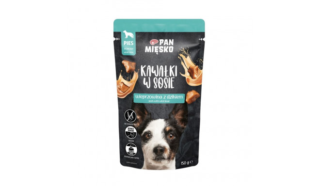 Wet Dog Food - PAN MIĘSKO Pork with Wild Boar 150g Grain-Free