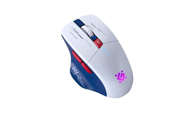 Wireless Mouse - MOUSE DEFENDER GM-126 TISA RF+BT Optical 1600 DPI 5 Buttons Rechargeable 400 mAh Wh