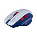 Wireless Mouse - MOUSE DEFENDER GM-126 TISA RF+BT Optical 1600 DPI 5 Buttons Rechargeable 400 mAh Wh