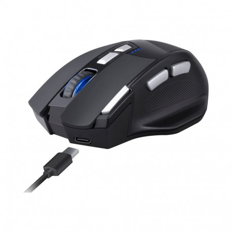 Wireless Mouse - Defender GM-885 Knight 3200 DPI 7 Buttons Rechargeable Black