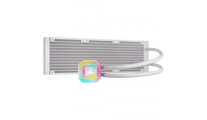 CPU Cooler - Corsair CW-9060073-WW All-in-One Liquid Cooler 12 cm White