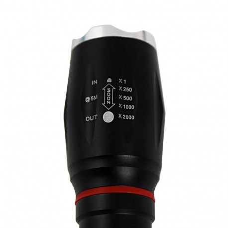 Hand Flashlight - Esperanza EOT070 LED Flashlight, Black