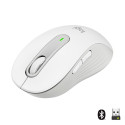 Computer Mouse - Logitech Signature M650 Wireless, Ergonomic, 4000 DPI, Up to 24 Months Battery Life
