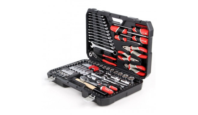 Tool Set - Yato YT-38901 XXL 122 Pieces Chrome