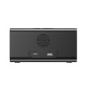 Wireless Charger - Havit W3041 6-in-1 with Alarm Clock, Thermometer, LED Display, 15W, USB Ports, AB