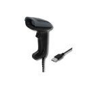 Barcode Scanner - Qoltec 50863 Wired USB Black