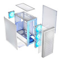 Computer Case - Logic DART PRO ARGB MIDI USB-C PC Case White