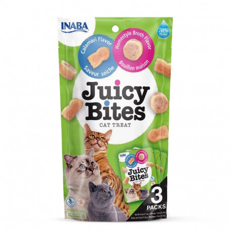 Cat Treats - Inaba Juicy Bites Homestyle And Calamari