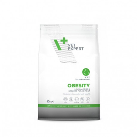 Dry Cat Food - VET EXPERT Veterinary Diet Obesity Cat 2 kg