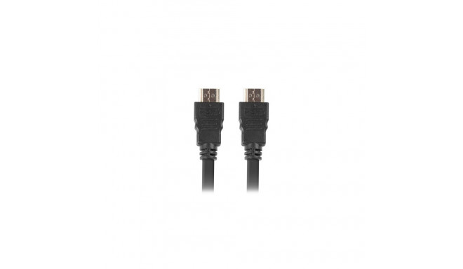 HDMI Cable - Lanberg 1.8m HDMI 1.4 10.2 Gbit/s Gold-Plated 3D ARC HD 1080 Black