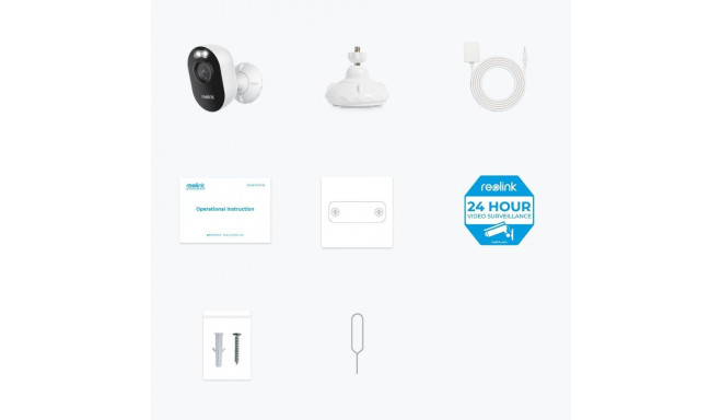 IP Security Camera - Reolink LUMUS E430 White Reolink LUMUS E430 IP Camera with Night Vision, White