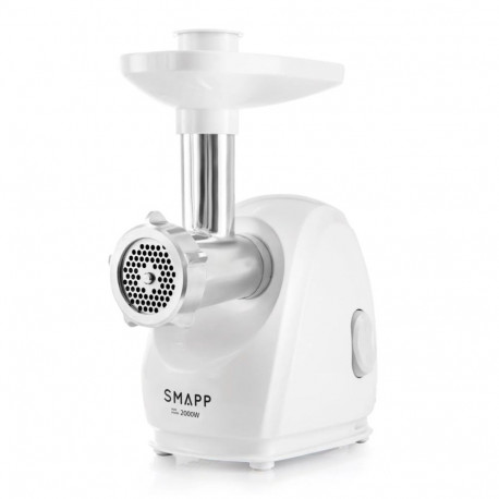 Kitchen Appliance - SMAPP Mincer 489.81 2000W with Shredder and Attachments White