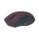 Computer Mouse - MOUSE DEFENDER ACCURA MM-665 RF 1600dpi 5B Maroon