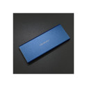 M.2 SSD Enclosure - Qoltec 51832 2TB SATA USB 3.0 Blue Qoltec 51832 M.2 SSD Enclosure | SATA NGFF | 