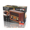 Retro Radio - Adler AD 1187 FM Bluetooth Alarm Clock LCD