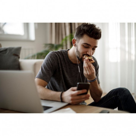 Headphones - JVC HA-FR17UC USB Type-C In-Ear Waterproof 16.6g White