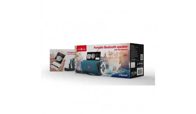 Portable Speaker - Gembird Spk-bt-17-g, Green