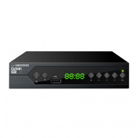 Set-Top Box - Esperanza EV107R Cable Black Esperanza EV107R TV Set-Top Box Cable with HDMI, Black