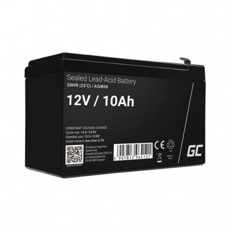 Battery - Green Cell Agm 12v 10ah