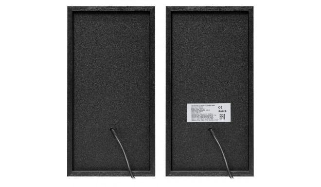 Bookshelf Speaker - Defender Spk-240 6w Wired Black