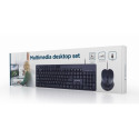 Computer Accessories - Gembird Kbs-um-04 Keyboard With Mouse Black