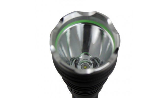 Handheld Flashlight - Esperanza EOT068 Rechargeable LED Flashlight, Black