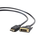 Video Adapter - Gembird Cc-dpm-dvim-6 1.8m DisplayPort To DVI Adapter