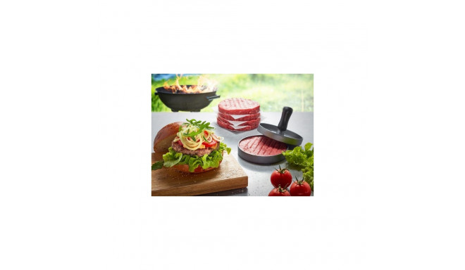 Barbecue Tool - Gefu Hamburger Press, Black