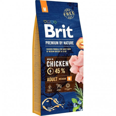 Dog Food - Brit Premium By Nature Chicken 15 Kg