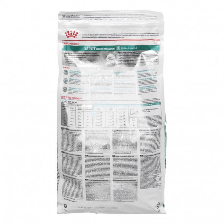 Dog Food - ROYAL CANIN Satiety Weight Management Small 3kg Dry Dog Food