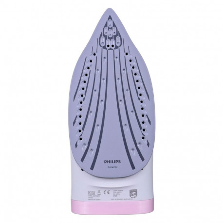 Steam Iron - Philips 3000 Series DST3020/30 2200W Ceramic Soleplate Pink/Purple