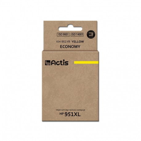 Ink Cartridge - Actis KH-951YR Compatible for HP 951XL Yellow 25ml