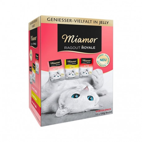 Wet Cat Food - Miamor Ragout Royale 12x100g Red