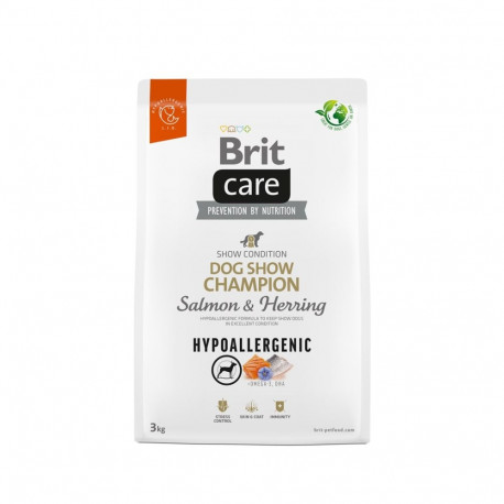 Dog Food - Brit Care 3kg Adult Dry Dog Food Salmon & Herring