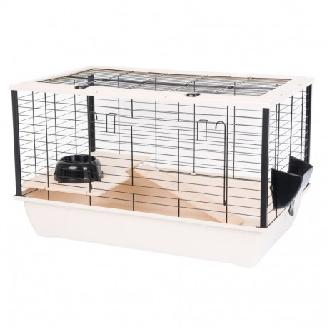 Rodent Cage - INTER-ZOO Bunny 80 De Luxe 78x48x50cm for Hamsters, Rabbits, Mice, Rats